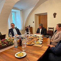 Gespräch mit dem Leitungs-Team