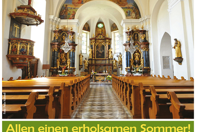 Pfarrblatt Juni-Juli-August 2022